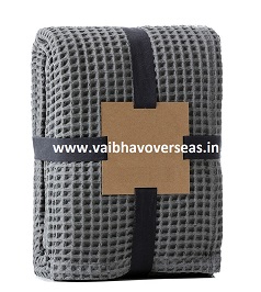 cotton waffle blankets manufacturer