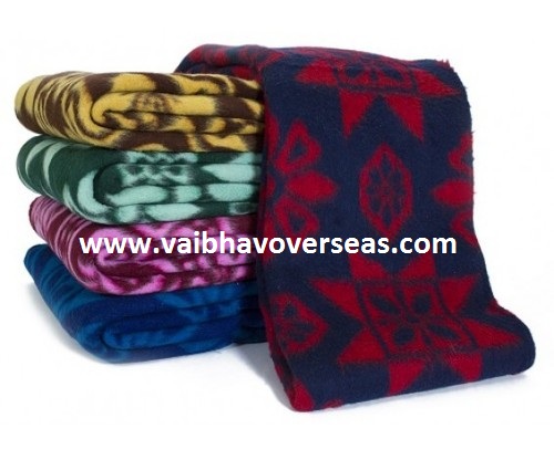 jacquard acrylic blankets manufacturer